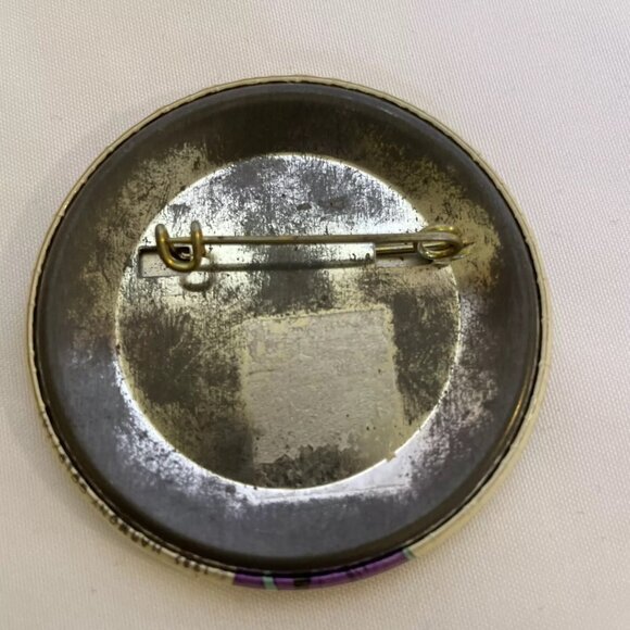 Robotech Harmony Gold Exetore Button Pin Back 1985 2 Inches Rare Hat Backpack - Picture 2 of 6